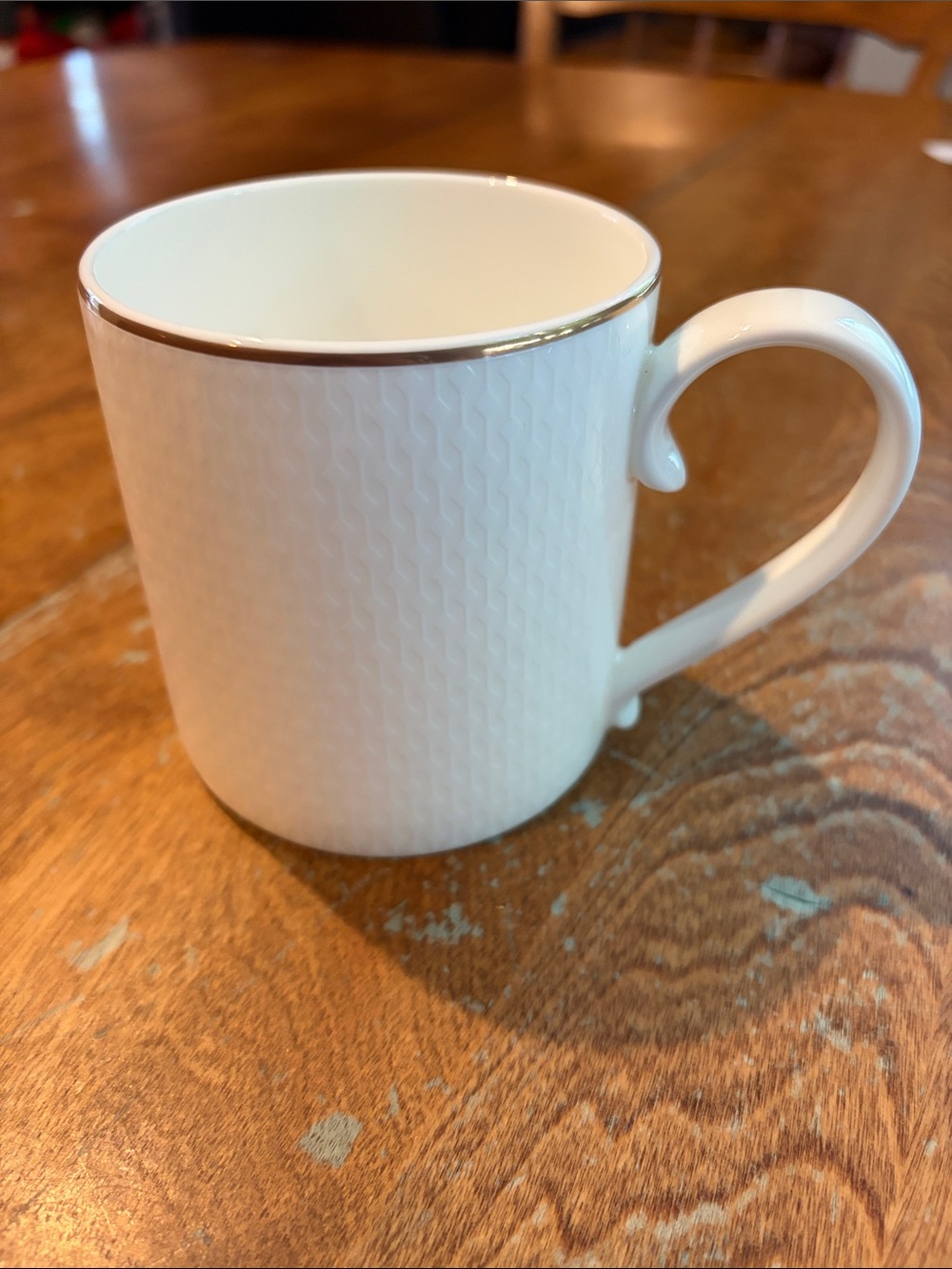 William Edwards fine bone China diamond mug